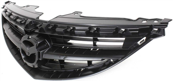 2009-2013 Mazda 6 Grille, Painted-Black.
