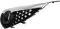 2007-2009 Mazda 3 Grille, Textured Dark Gray.