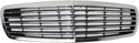 2000-2003 Mercedes E-class Grille, Chrome Shell/Black.