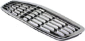 2000-2003 Mercedes E-class Grille, Chrome Shell/Black.