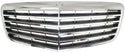 2007-2009 Mercedes E-class Grille, Chr Shl/gry Insert.