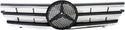 2002-2003 Mercedes C-Class Grille, Painted-Black.