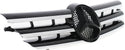 2002-2003 Mercedes C-Class Grille, Painted-Black.