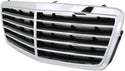 2001-2007 Mercedes C-Class Grille, Chrome Shell/Black.