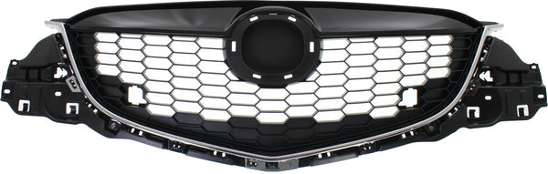 2013-2014 Mazda Cx-5 Grille, Black, With Chrome Molding.