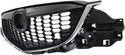 2013-2014 Mazda Cx-5 Grille, Black, With Chrome Molding.
