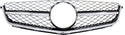 2012-2014 Mercedes C63 Grille, Chrome Shell/Black Insert.