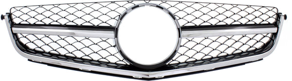 2012-2014 Mercedes C63 Grille, Chrome Shell/Black Insert.