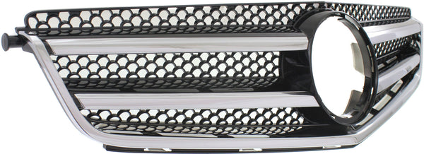 2008-2011 Mercedes C-Class Grille, Chrome Shell/Black.