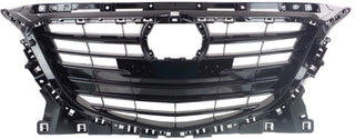 2014-2015 Mazda 3 Grille, Black, Shell And Insert.
