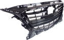 2014-2015 Mazda 3 Grille, Black, Shell And Insert.