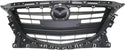 2014-2015 Mazda 3 Grille, Textured Black, Plastic.