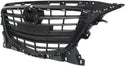 2014-2015 Mazda 3 Grille, Textured Black, Plastic.