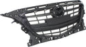 2014-2015 Mazda 3 Grille, Textured Black, Plastic.