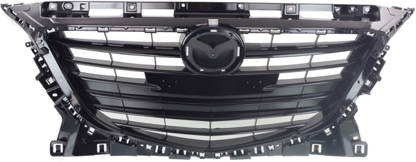 2014-2015 Mazda 3 Grille, Black.