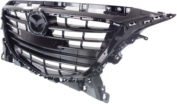 2014-2015 Mazda 3 Grille, Black.