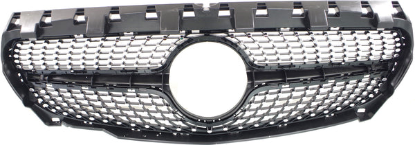 2014-2015 Mercedes CLA250 Grille,Textured Frame/Chrome.