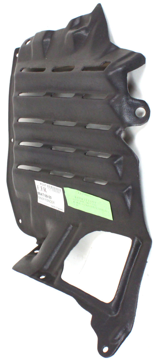 1999-2000 Mazda Miata Front Fender Liner RH.