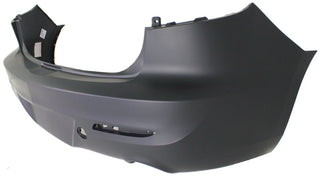 2010-2013  Mazda 3 Rear Bumper Cover, 2.5L Eng., Primed, Sedan.