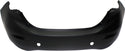 2014-2016 Mazda 3 Rear Bumper Cover, Primed, Sedan.