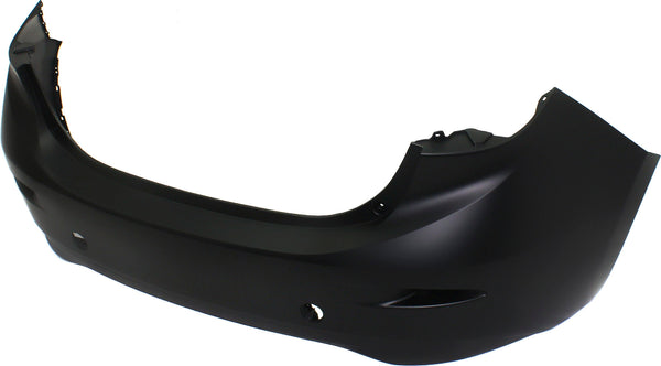 2014-2016 Mazda 3 Rear Bumper Cover, Primed, Sedan.