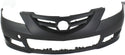 2007-2009 Mazda 3 Front Bumper Cover, Primed, Sport Type, Sedan.