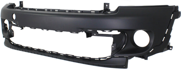 2011-2015 MINI Cooper Front Bumper Cover, Primed Black, S Model.