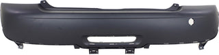 2011-2015 MINI Cooper Rear Bumper Cover, Primed, W/ Chrome Package.