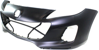 2012-2013 Mazda 3 Front Bumper Cover, Primed, Sedan/hatchback - Capa.