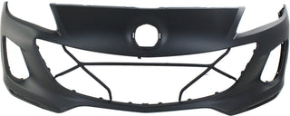 2012-2013  Mazda 3 Front Bumper Cover, Primed, Sedan/Hatchback.