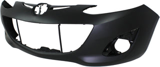 2011-2014 Mazda 2 Front Bumper Cover, Primed.