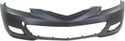 2007-2009  Mazda 3 Front Bumper Cover, Primed, Non-Turbo, Hatchback.