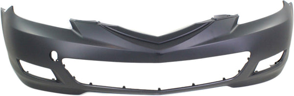 2007-2009  Mazda 3 Front Bumper Cover, Primed, Non-Turbo, Hatchback.
