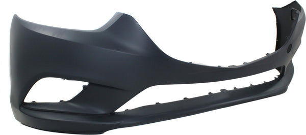 2014-2017 Mazda 6 Front Bumper Cover, Primed, W/O Led Light Holes.