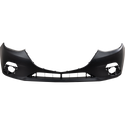2014-2015 Mazda 3 Front Bumper Cover, Primed, Hatchback/Sedan - Capa.