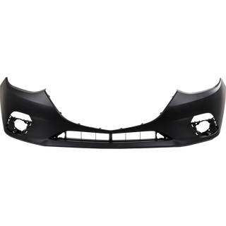 2014-2015 Mazda 3 Front Bumper Cover, Primed, Hatchback/Sedan - Capa.