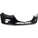 2014-2015 Mazda 3 Front Bumper Cover, Primed, Hatchback/Sedan - Capa.