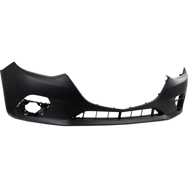 2014-2015 Mazda 3 Front Bumper Cover, Primed, Hatchback/Sedan - Capa.