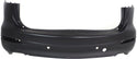 2013-2015  Mazda Cx-9 Rear Bumper Cover, Primed, With Sensor Holes.