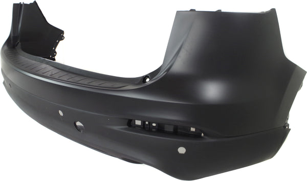 2013-2015  Mazda Cx-9 Rear Bumper Cover, Primed, With Sensor Holes.