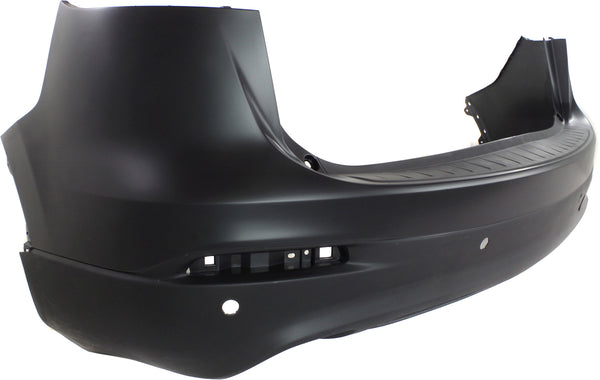 2013-2015  Mazda Cx-9 Rear Bumper Cover, Primed, With Sensor Holes.