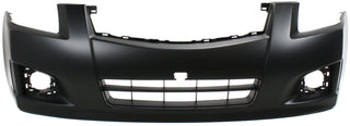 2007-2012 Nissan Sentra Front Bumper Cover, Primed, w/Fog Lamp Hole, SR/SE-R.