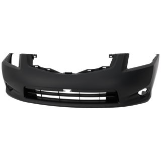 2010-2012 Nissan Sentra Front Bumper Cover, Primed, 2.0l ., w/Fog Lights.
