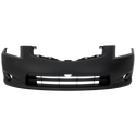 2010-2012 Nissan Sentra Front Bumper Cover, Primed, 2.0l ., w/Fog Lights.