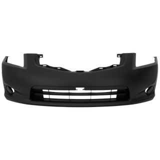2010-2012 Nissan Sentra Front Bumper Cover, Primed, 2.0l ., w/Fog Lights.