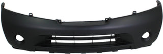 2008-2014 Nissan Armada Front Bumper Cover, Primed Top, Textured Raw Bottom (CAPA).