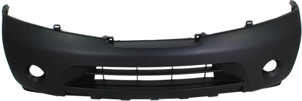 2008-2014 Nissan Armada Front Bumper Cover, Primed Top, Textured Raw Bottom (CAPA).