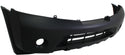 2008-2014 Nissan Armada Front Bumper Cover, Primed Top, Textured Raw Bottom (CAPA).