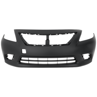 2012-2014  Nissan Versa Front Bumper Cover, Primed, Sedan - Capa.