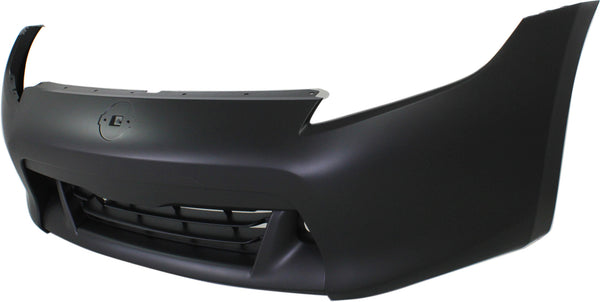 2009-2012 Nissan 370Z Front Bumper Cover, Primed Black, w/Sport Package.